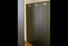 Moderne Spinde für Mitarbeiter und Schließfachschränke